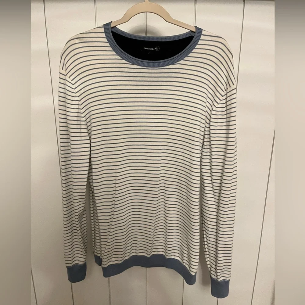 Treasure & Bond Crewneck Sweater Size L - Picture 2 of 5